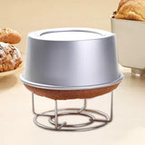 Maxbell Food Photography Prop Rack Stainless Steel Inverted Buckle Cooling Fork Rack