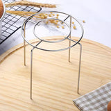 Maxbell Food Photography Prop Rack Stainless Steel Inverted Buckle Cooling Fork Rack