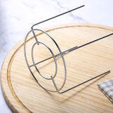 Maxbell Food Photography Prop Rack Stainless Steel Inverted Buckle Cooling Fork Rack