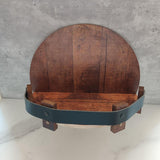 Maxbell Wine Rack Wall Mounted Vintage Display Rack for Pantry Wine Enthusiasts Home