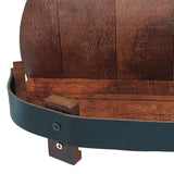 Maxbell Wine Rack Wall Mounted Vintage Display Rack for Pantry Wine Enthusiasts Home