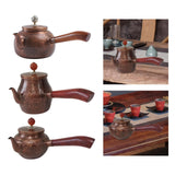 Maxbell Brass Teapot Sharing Pitcher Portable Teaware for Hotel Tea House Restaurant 600ml A