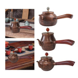 Maxbell Brass Teapot Sharing Pitcher Portable Teaware for Hotel Tea House Restaurant 600ml A