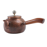 Maxbell Brass Teapot Sharing Pitcher Portable Teaware for Hotel Tea House Restaurant 600ml A