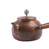 Maxbell Brass Teapot Sharing Pitcher Portable Teaware for Hotel Tea House Restaurant 600ml A