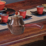 Maxbell Brass Teapot Sharing Pitcher Portable Teaware for Hotel Tea House Restaurant 450ml