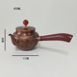 Maxbell Brass Teapot Sharing Pitcher Portable Teaware for Hotel Tea House Restaurant 600ml B