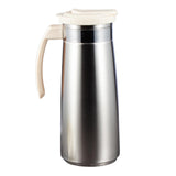 Stainless Steel Water Jug Teapot Lemonade Kettle for Milk Drink Hot and Cold White