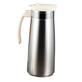 Stainless Steel Water Jug Teapot Lemonade Kettle for Milk Drink Hot and Cold White