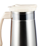 Stainless Steel Water Jug Teapot Lemonade Kettle for Milk Drink Hot and Cold White
