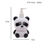 Maxbell Maxbell Funny Soap Dispenser Empty Refillable Pump Bottle for Children Bathroom Gift Panda