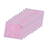 Maxbell Maxbell Mesh Microfiber Cleaning Cloth Reusable for Kitchen Cleaning Dishes Counters 10pcs Pink