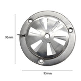 Maxbell Maxbell BBQ Grill Smokers Air Vent Round Dryer Oven Air Vent for Smokers Drying Oven