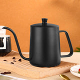 Maxbell Gooseneck Kettle 350ml with Lid Pour over Kettle for Cafe Shop Office