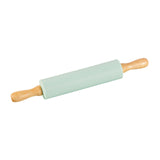 Maxbell Pastry Baking Mat and Rolling Pin Pie Crust Bake Mat for Pastry Cake Cooking