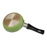 Maxbell Frying Pan Kitchen Cookware Anti Scald Handle Butter Warmer for Home Kitchen Diameter 18cm