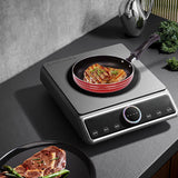Maxbell Frying Pan Kitchen Cookware Anti Scald Handle Butter Warmer for Home Kitchen Diameter 18cm