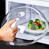 Maxbell Maxbell Microwave Cover with Tray Reusable Lid with Steam Vent for Picnic Home Bread