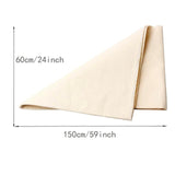 Baguettes Baking Mat Thick Bread Baker Couche for Pastry Bread Baking Loaves 60cmx150cm