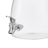 Maxbell 2xDrink Dispenser for Fridge Clear Beverage Liquid Drink Container for Camping
