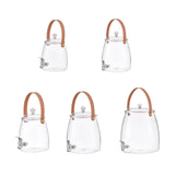 Maxbell 2xDrink Dispenser for Fridge Clear Beverage Liquid Drink Container for Camping
