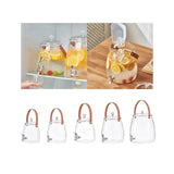 Maxbell 2xDrink Dispenser for Fridge Clear Beverage Liquid Drink Container for Camping