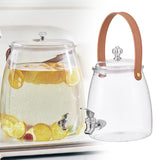 Maxbell 2xDrink Dispenser for Fridge Clear Beverage Liquid Drink Container for Camping