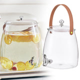 Maxbell 2xDrink Dispenser for Fridge Clear Beverage Liquid Drink Container for Camping