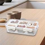 Maxbell Maxbell Fridge Organizer Bin 6in1 Refrigerator Food Fresh Box for Garlic Nuts Fruits