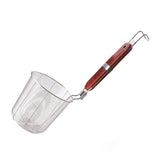 Maxbell Maxbell Pasta Strainer Colander Flat Cylinder Strainer for Camping Chips Onion Rings 12cm