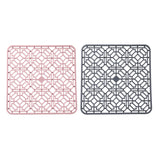 Maxbell Maxbell Silicone Sink Mat Silicone Drying Mat for Kitchen Counter Restaurant Desktop Pink