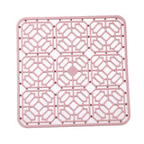 Maxbell Maxbell Silicone Sink Mat Silicone Drying Mat for Kitchen Counter Restaurant Desktop Pink