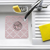 Maxbell Maxbell Silicone Sink Mat Silicone Drying Mat for Kitchen Counter Restaurant Desktop Pink