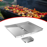 Maxbell Maxbell Grease Tray Grill Drip Pan Sturdy Heat Resistant for Barbecue Patio Supplies