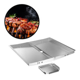 Maxbell Maxbell Grease Tray Grill Drip Pan Sturdy Heat Resistant for Barbecue Patio Supplies