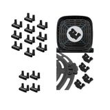 Maxbell Air Fryer Rubber Vibration Isolator Protective Air Fryer Rubber Feet 10 Pieces