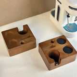 Maxbell Espresso Tamper Station Wooden Coffee Tamper Station Base for Restaurant Bar 51 or 54mm