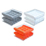 Maxbell Maxbell Refrigerator Egg Storage Box Pull Out Egg Tray for Cabinet Kitchen Organizer Gray