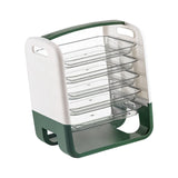 Maxbell Maxbell Vegetables Preparation Plate Hot Pot Dish Shelf for Party Kitchen Restaurant Green
