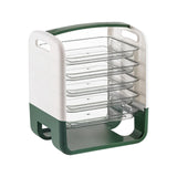 Maxbell Maxbell Vegetables Preparation Plate Hot Pot Dish Shelf for Party Kitchen Restaurant Green