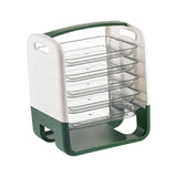 Maxbell Maxbell Vegetables Preparation Plate Hot Pot Dish Shelf for Party Kitchen Restaurant Green