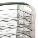 Maxbell Maxbell Vegetables Preparation Plate Hot Pot Dish Shelf for Party Kitchen Restaurant Green
