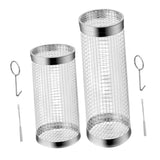 Maxbell Maxbell 2 Pieces Barbecue Cooking Grill Baskets Grill Grate for Peanut Beans Outdoor