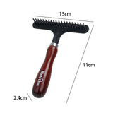 Maxbell Maxbell Carpet Rake Quick Recovery Softness Handheld Carpet Comb Carpet Groomer Rake