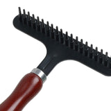 Maxbell Maxbell Carpet Rake Quick Recovery Softness Handheld Carpet Comb Carpet Groomer Rake