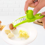 Maxbell Maxbell Manual Garlic Masher Sturdy Ginger Garlic Grinder for Restaurant Home Cheese