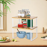 Maxbell Maxbell Kitchen Shelf Stand Pantry Storage Shelves Rack for Home Bathroom Restaurant