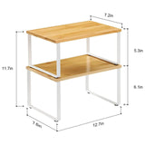 Maxbell Maxbell Kitchen Shelf Stand Pantry Storage Shelves Rack for Home Bathroom Restaurant