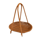 Maxbell Maxbell Fruit Basket Fruit Rack Decor Bread Food Storage for Kitchen Holiday Desktop 1 Tier