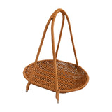 Maxbell Maxbell Fruit Basket Fruit Rack Decor Bread Food Storage for Kitchen Holiday Desktop 1 Tier